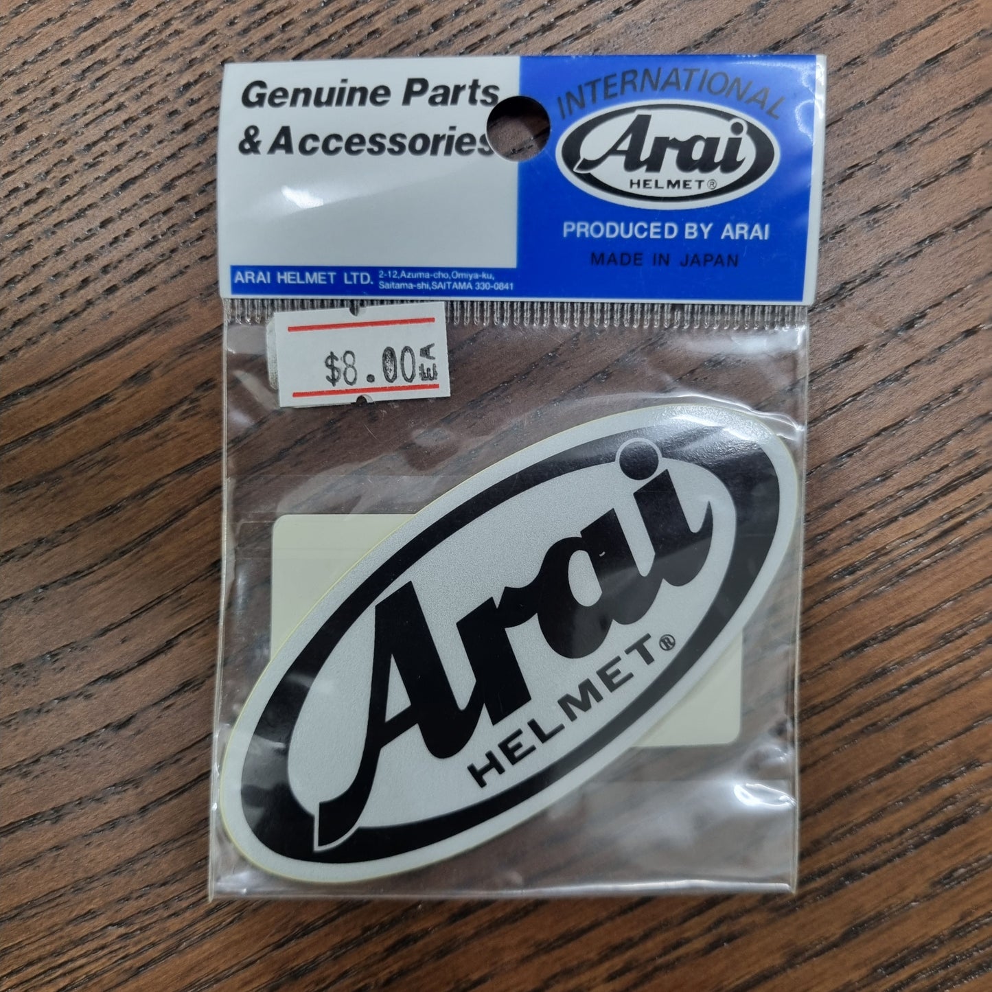 Arai Scotch Decal (1590)