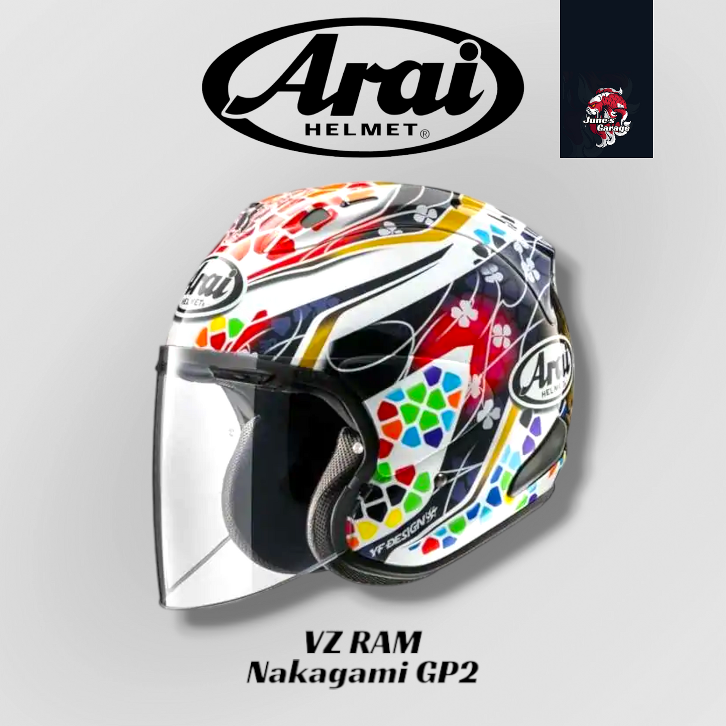 Arai Vz Ram Nakagami GP2
