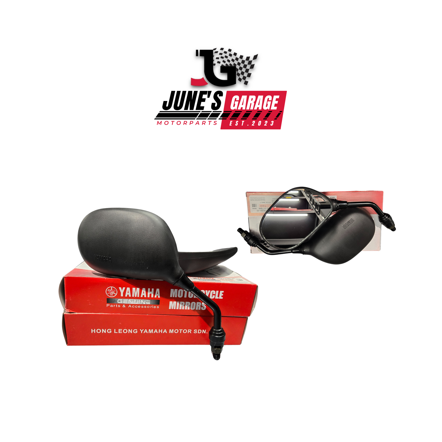 Yamaha Side Mirror Black