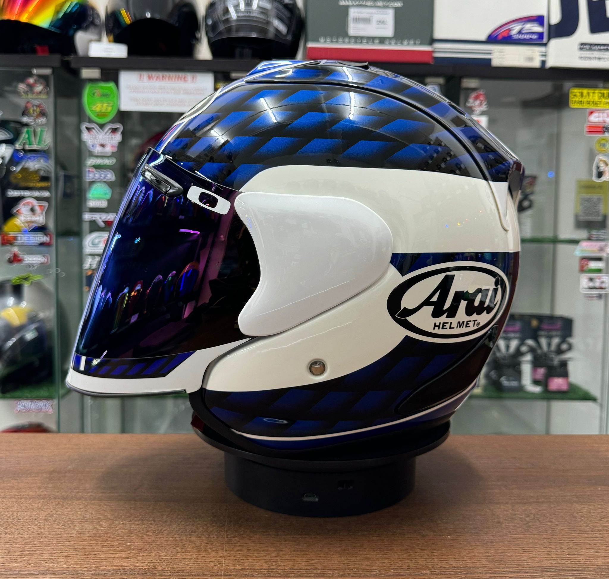 ARAI Taira Blue Ram 4 – June's Garage