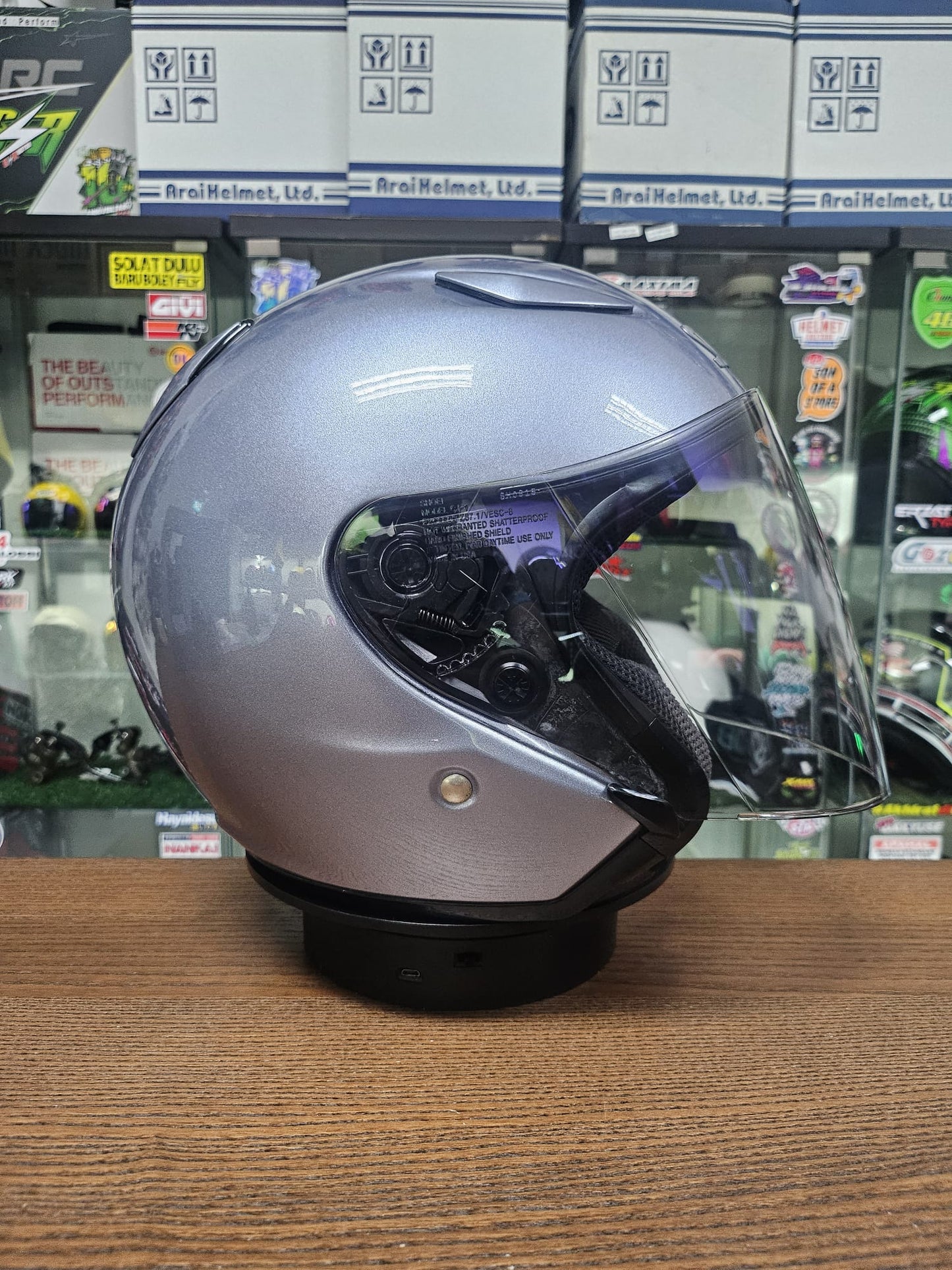 Shoei J-Stream (Pearl Grey)