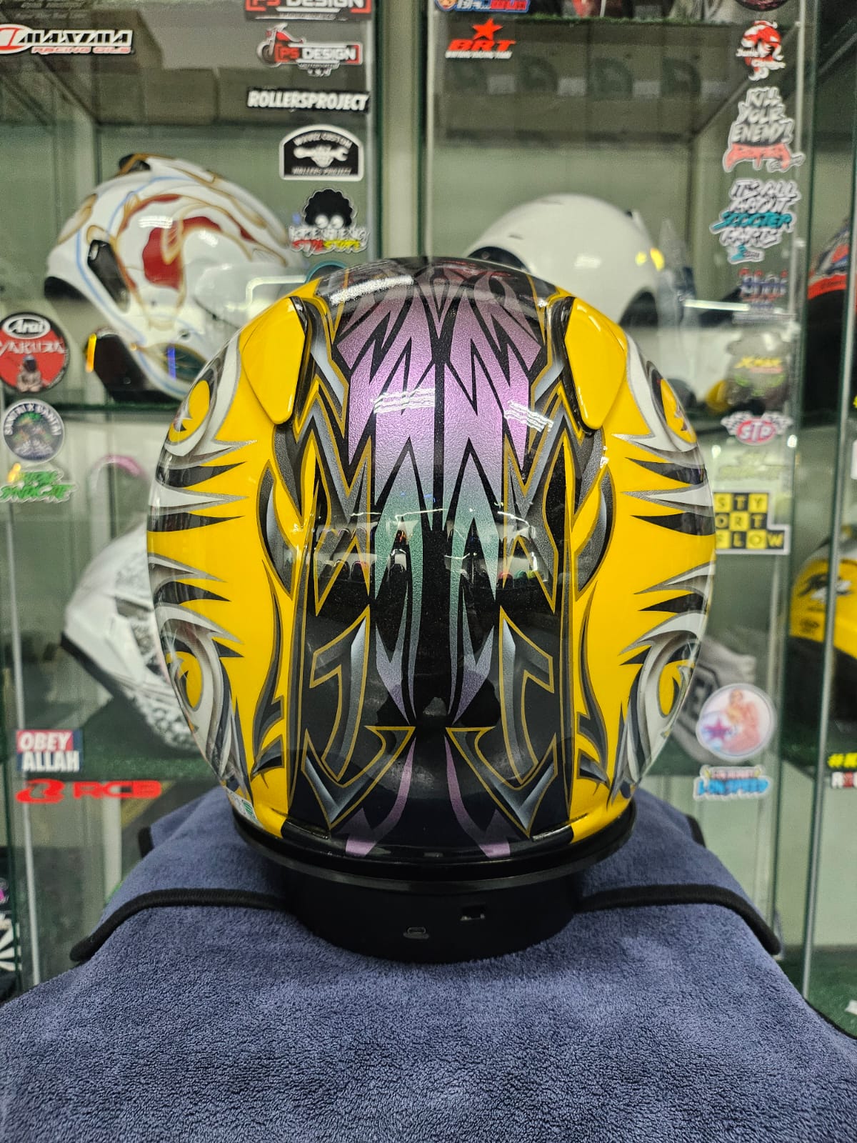 Shoei Polaris Yellow – June's Garage