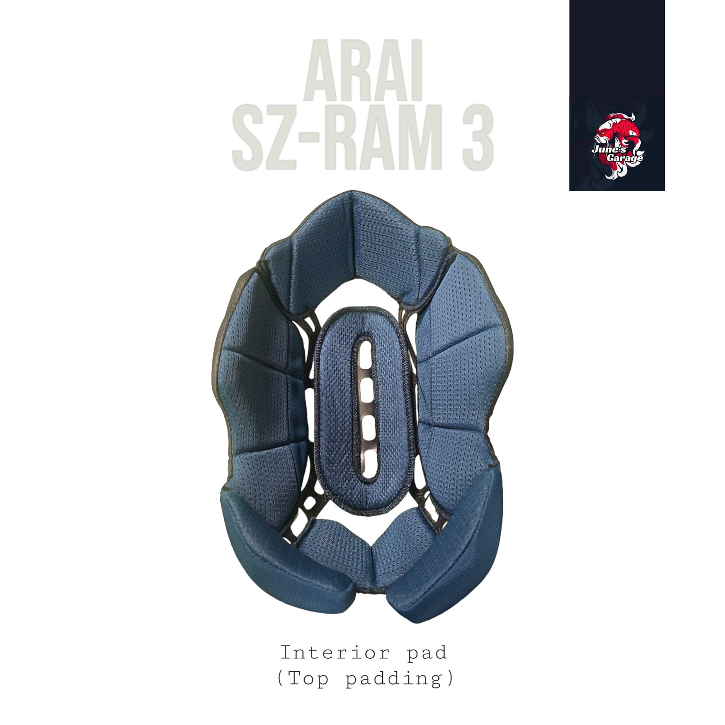 Arai Ram 3 Top padding