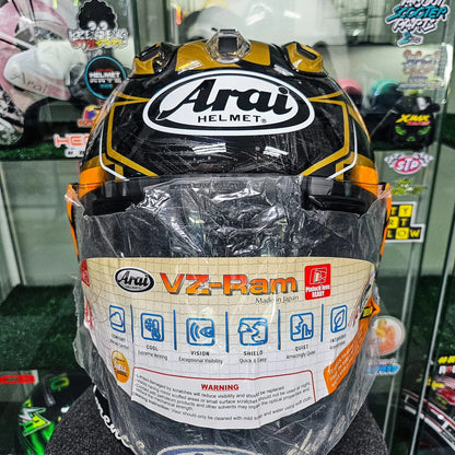 Arai Vz Ram Pedrosa Samurai Gold