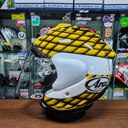 Arai Ram 4 Taira Racing Yellow