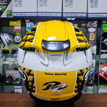 Arai Ram 4 Taira Racing Yellow