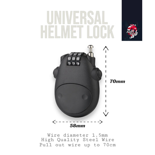 Universal Helmet Lock