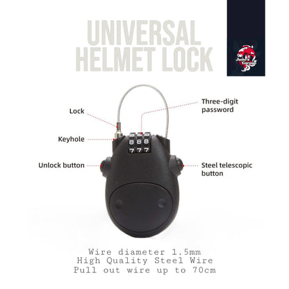 Universal Helmet Lock