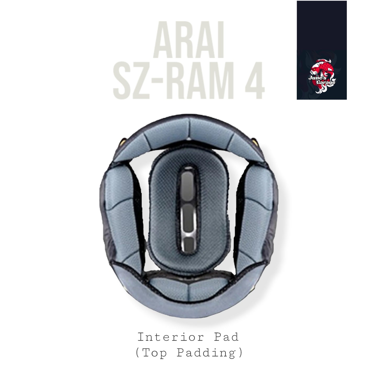 Arai Ram 4 Top padding